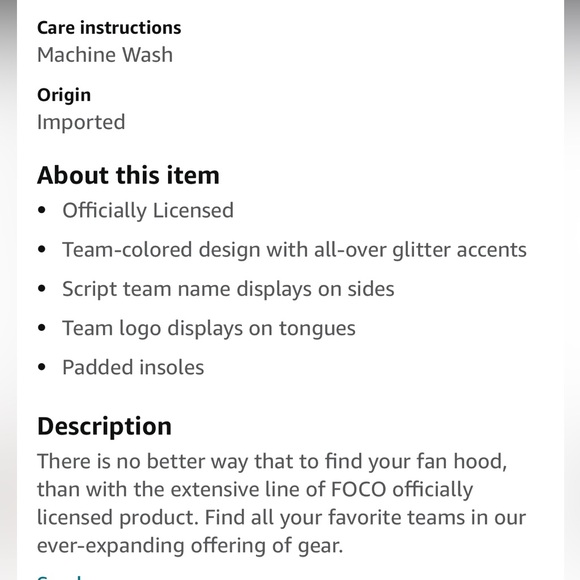 CLEARANCE New Foco Tennessee Volunteers Sneaker - Picture 10 of 11